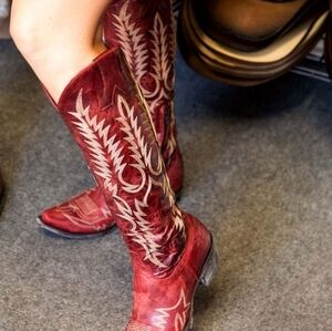 Old Gringo Red Mayra Boot Sz 9B